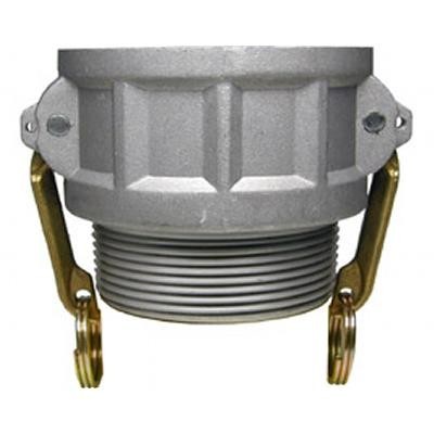 Picture of ¾" Part B Camlock aluminium coupler - female coupler/male BSP