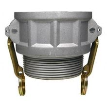 Picture of 2½" Part B Camlock aluminium coupler - female coupler/male BSP