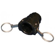 Picture of 1" Part D Camlock polypropylene Coupler - female coupler/female BSP