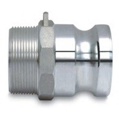 Picture of ¾" Part F Camlock aluminium coupler - male coupler/male BSP