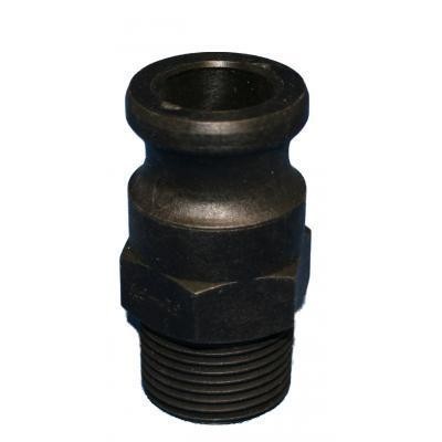 Picture of ¾" Part F Camlock polypropylene coupler - male coupler/male BSP