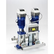 Picture of Lowara GHV20 46SVX03 15kW 400/3/50HZ Twin VMS Hydrovar X Pump Set. Type G