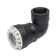 Picture of 20mm x ½" Plasson Pushfit 1015 Elbow with threaded female offtake 90°