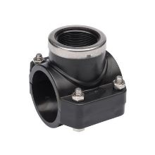 Picture of 90mm x 2" Plasson 16076 Saddle - single outlet with reinforcing rings - 4 bolts