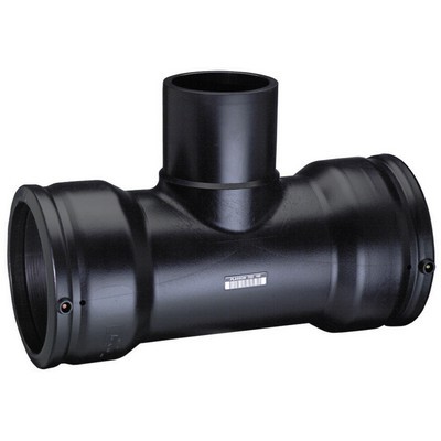 Picture of 90mm Plasson EF 90° Equal Tee - PE100 black