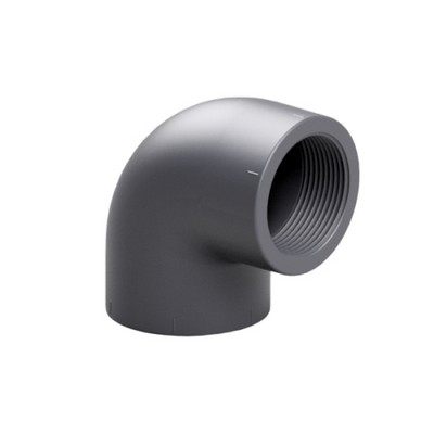 Picture of 2" PVC elbow 90° threaded/threaded female BSP