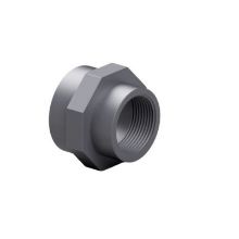 Picture of 1½" x 1¼" PVC Reducing Socket threaded/threaded female BSP