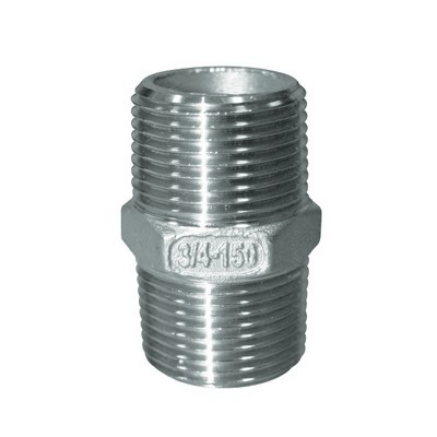 Picture of 1" BSP 150lb 316 Stainless Steel Hex Nipple.