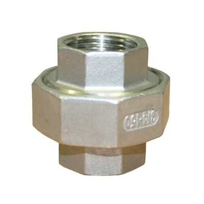 Picture of 1½" BSP 150lb 316 Stainless Steel Female Union PTFE Seat