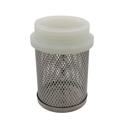 Picture of 1¼" BSPM Stainless Steel Foot Valve Strainer