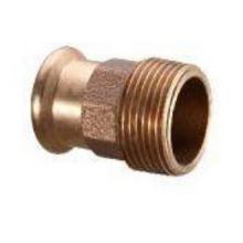 Picture of 15mm x ½" Copper M Profile Pressfit Male BSPT Adaptor. EPDM seal. WRAS