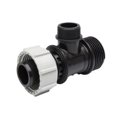 Picture of 40mm x 1¼" Plasson 7956 Modular Tee with threaded male offtake