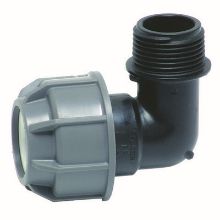Picture of 20mm x ¾" BSP Plasson Agrifit 90° Elbow with Threaded Male Offtake