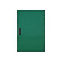 Picture of Green GRP Enclosure c/w single door/backboard/lock. 930x605x320mm (HxWxD)