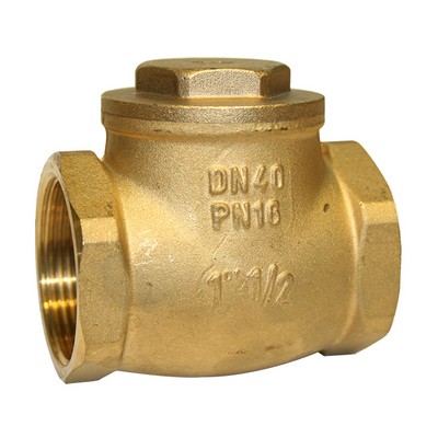 Picture of ¾" BSP PN16 brass Swing Check nitrile rubber seated Non-Return Valve