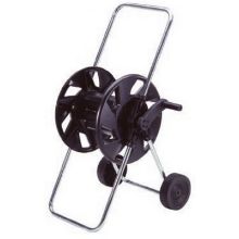 Picture of Hose Trolley galv steel tube with plastic drum 60m x ½" - Black