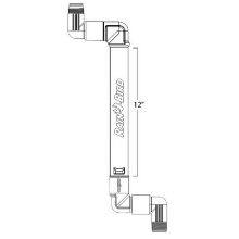 Picture of Rain Bird Triple Swing Joint 1½" BSP x 1½" ACME x 12" length extra inlet elbow