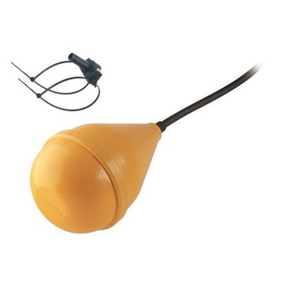 Picture of 10 metre Taurus Teardrop Level Floatswitch. Dual action with H07RN-F 3x1 cable