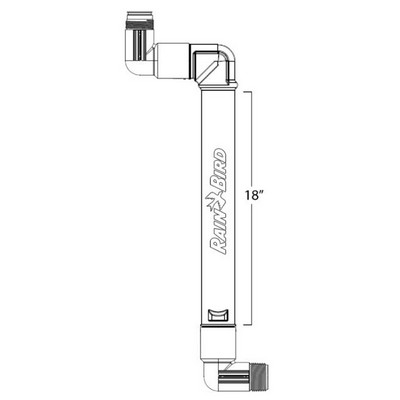 Picture of Rain Bird Swing Joint 1¼" BSP x 1¼" ACME x 18" length