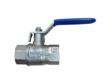 Picture of ¾'' BSPP full flow brass ball valve. PTFE seat & Viton seal. PN40. WRAS