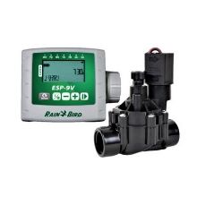 Picture of Rain Bird ESP-9V 1 Station Controller c/w DVF100 valve and 9V latching coil.