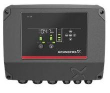 Picture of Grundfos LC232 Twin Pump Level Control Panel. 1-9A DOL max. Single & 3 phase