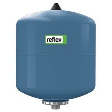 Picture of Reflex DE 18 litre vert. pipe mount Pressure Vessel with ¾" SS flange. 10 Bar
