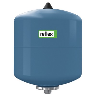 Picture of Reflex DE 25 litre vert. pipe mount Pressure Vessel with ¾" SS flange. 10 Bar