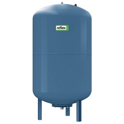 Picture of Reflex DE 80 litre vertical Pressure Vessel with 1" SS flange. 10 Bar