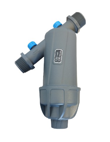 Picture of Amiad ¾" Tagline Filter c/w 130 micron/120 mesh nylon element. 3m³/hr. 8 bar